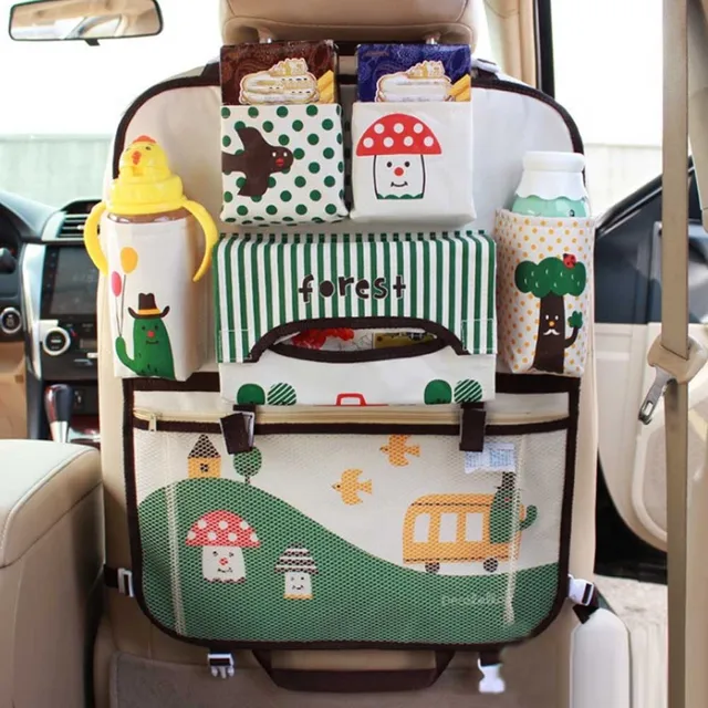 Car Accessories Seat Storage Hanging Bags Cars Chair Back Bag ...