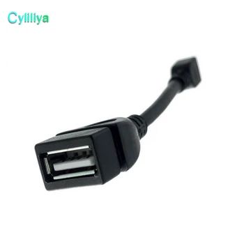 

Micro USB Host Cable OTG 10cm 5pin mini usb cable for tablet pc mobile phone mp4 mp5 Smart Phone Free Shipping