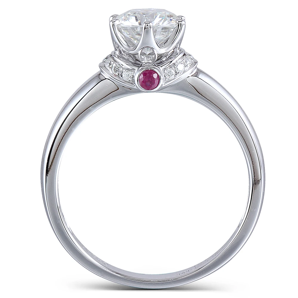 RUBBY MOISSANITE ENGAGEMENT RING (3)