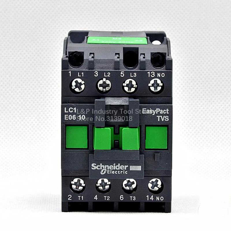Новая Оригинальная серия телевизоров Schneider LC1 E EasyPact LC1E0610M5N 2 KW 380V 6A контактор AC220V