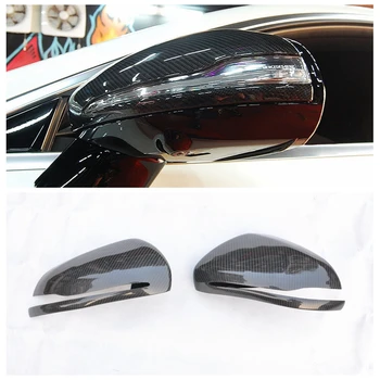 

Carbon Fiber Side Door 3M Tape Stick Mirror Cap Cover For Mercedes W205 W222 W213 Car Side Mirror car styling car accessories