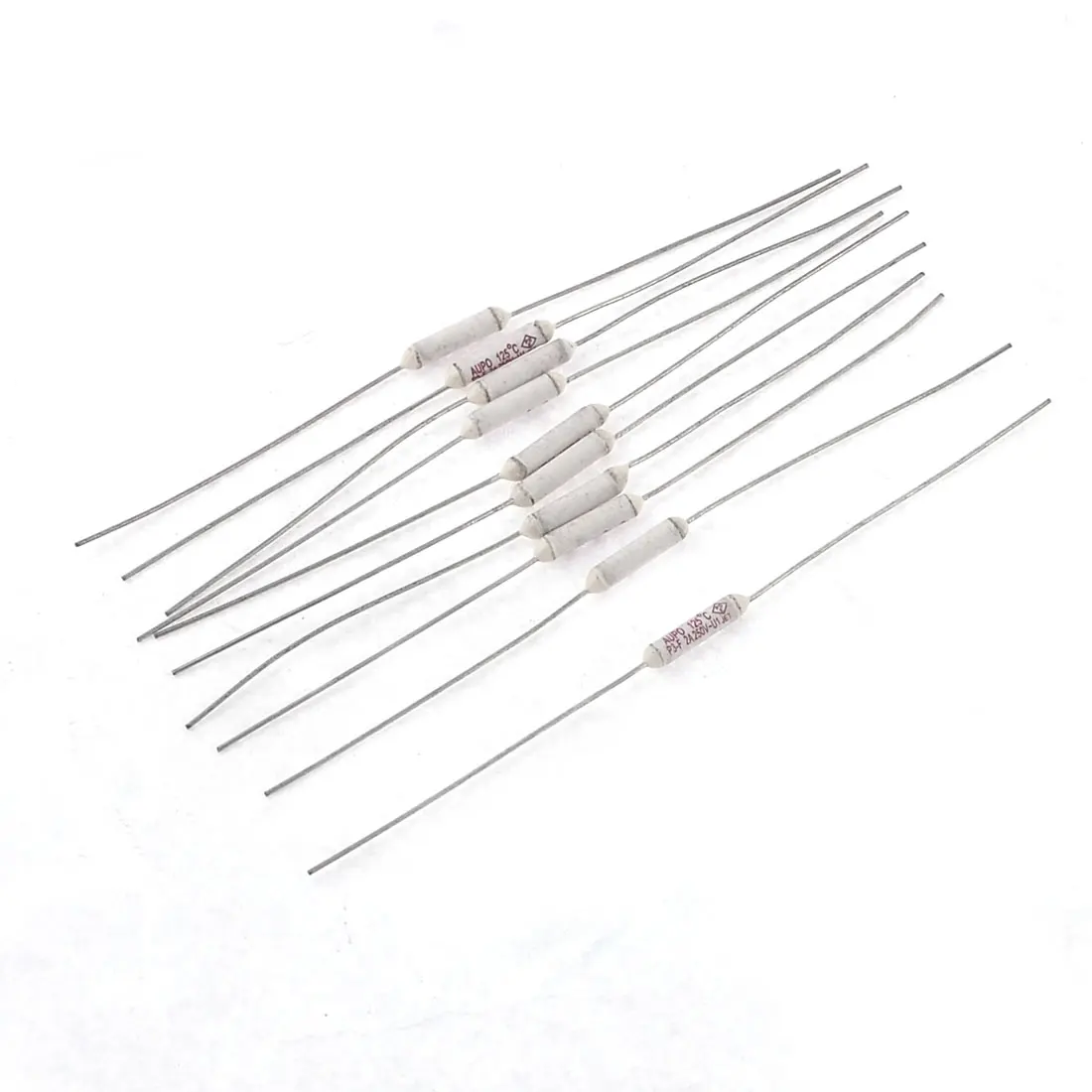 10 шт./лот 250 В 2 А 125 градусов по Цельсию|thermal fuse|250v 2atemperature fuse |