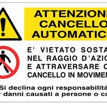 Знак для всех. Автоматические ворота