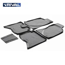 Для Great Wall Hover H5 2013- Коврики в салон 5 шт./компл. полиуретан Rival 12002001