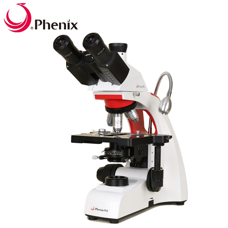 

Phenix 40X-1600X Clinic used Binocular Drawtube Biological Microscope BMC300 Series china export items