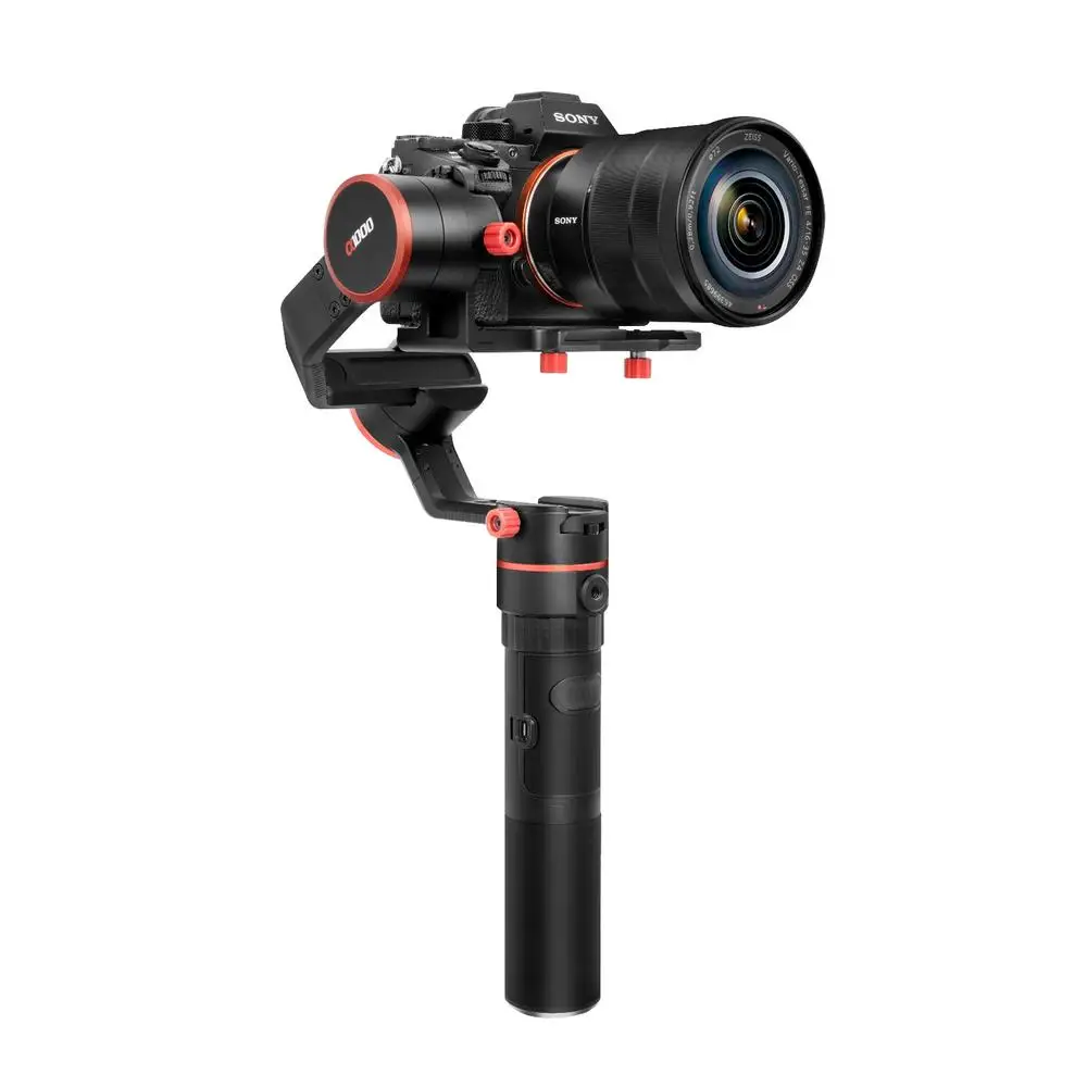FeiyuTech Feiyu a1000 3 Axis Handled Gimbal Stabilizer for a6500 a6300 iPhone 7 Plus Sumsung GoPro