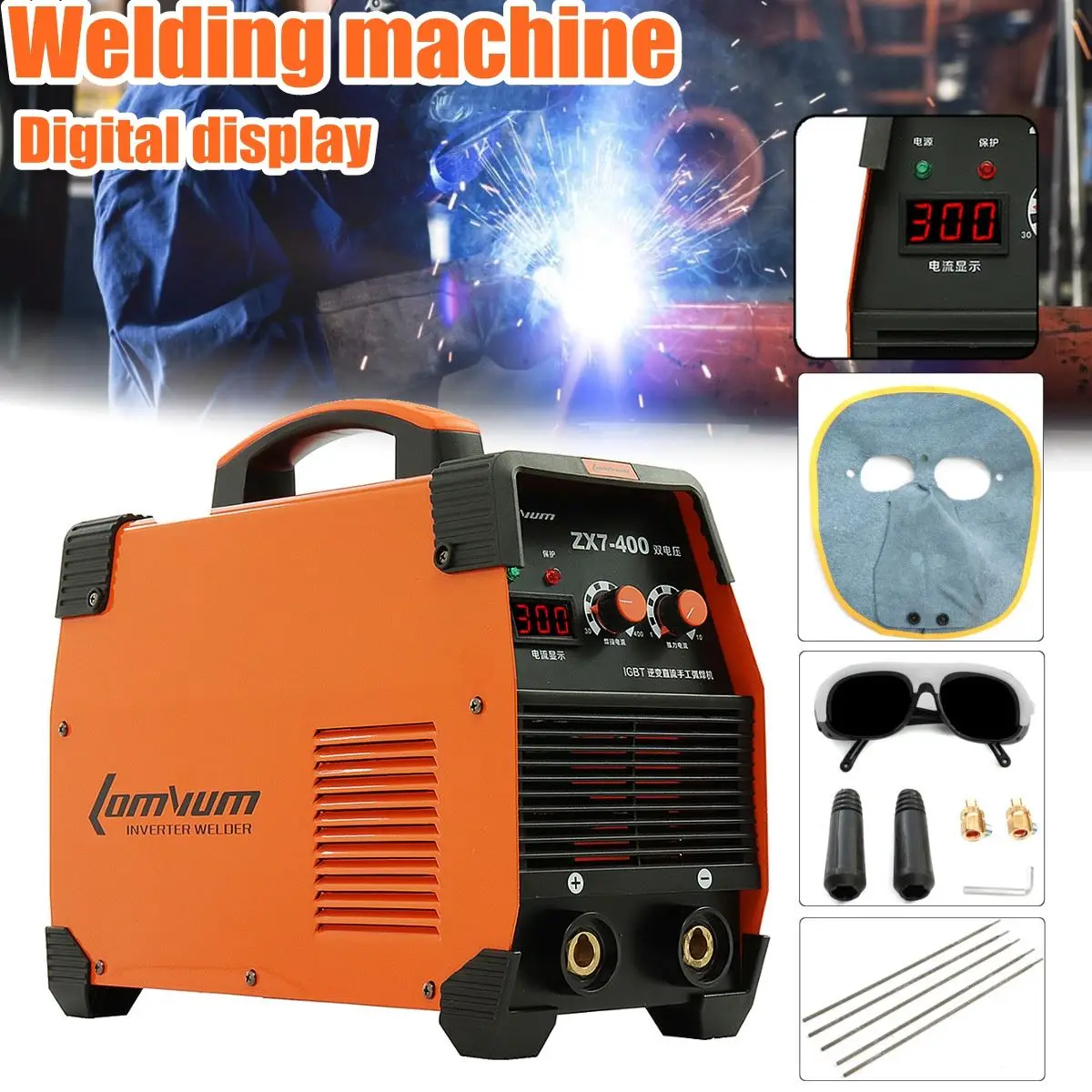 

ZX7-315 Welding Inverter Machine Tool MMA/ARC Portable Welders 220V/380V DC Welding Machine