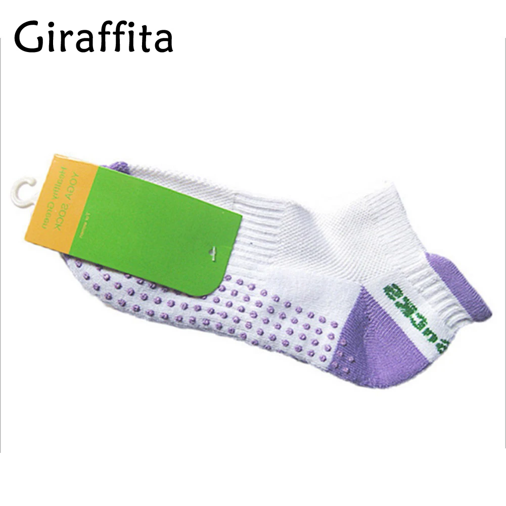 

Women Fitness Women Professional Yoga Socks Anti Slip Resin particles Sports Indoor Exercise Socks
