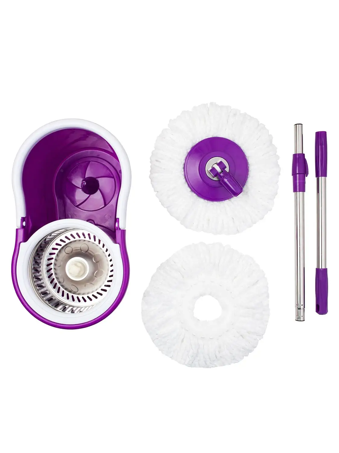 Preise SOKOLTEC Mopp Eimer Hand Freies Auswringen Edelstahl Mopp Selbst Nass Und Reinigung System Trockenen Reinigung Mikrofaser Mopp Magie Spin boden