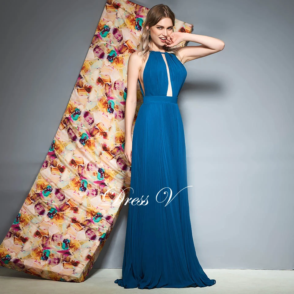 sea blue prom dresses