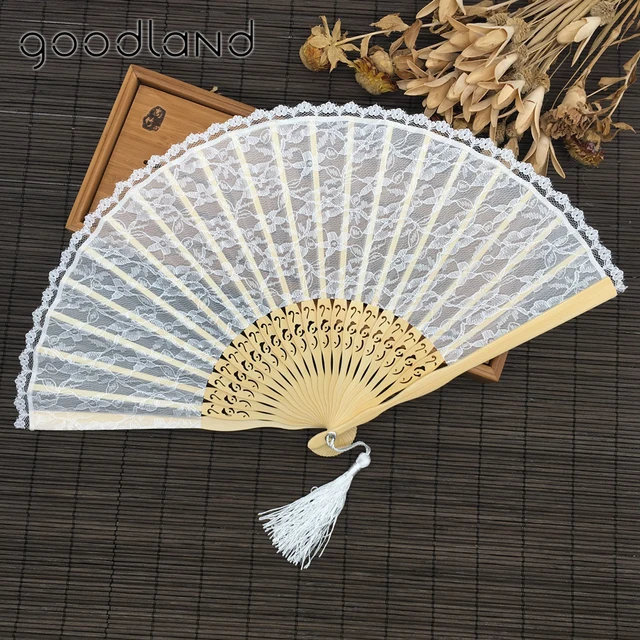 Free Shipping 10pcs White Lace Hand Held Fans Tulle Folding Free Shipping 10pcs White Lace Hand Held Fans Tulle Folding Wedding Favors And Gifts Christmas