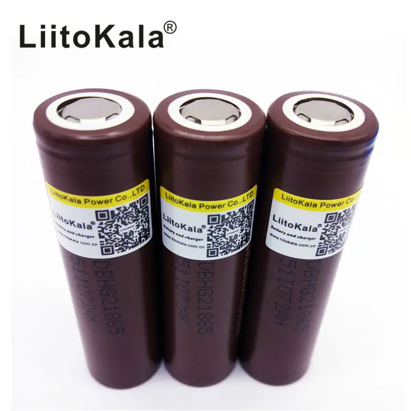 Liitokala HG2 18650 батарея 3000 mAh 3,6 V макс разряд 30A выделенная батарея