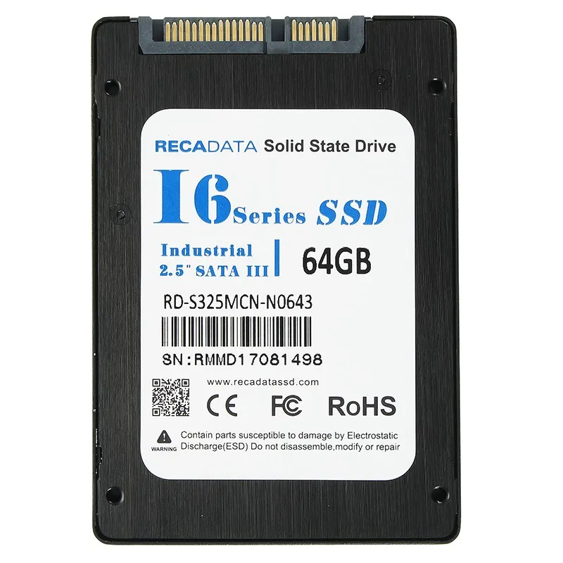 RECADATA 2.5 Inch 64GB/128GB/256GB MLC SATA III SSD Hard Disk High Speed Internal Solid State Drive For Desktop Laptop