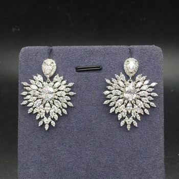 

2018 New Fashion Wild Black Supreme Earrings European And American Fashion Earrings Wedding Bridal Party Jewelry