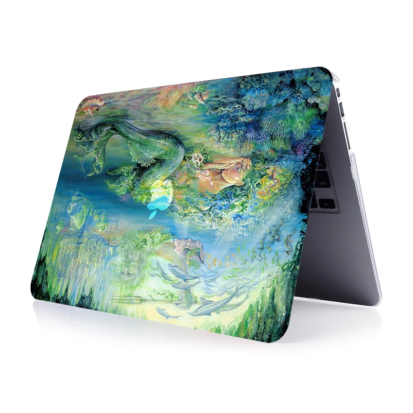 Пластиковый жесткий чехол + крышка для клавиатуры экранная пленка Macbook Air 11 13 Pro 15
