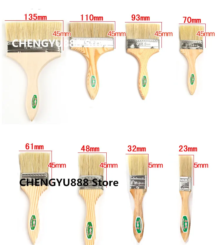 

8pcs high quality pinceis Pig brush Multi-purpose use