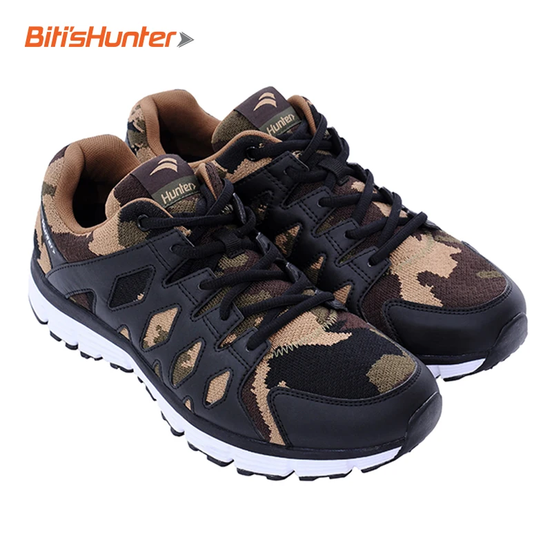 

Biti's Hunter Camo Outdoor Running Shoes Walking Shoes Breathable Mesh Men Sneakers Sport Shoes For Men