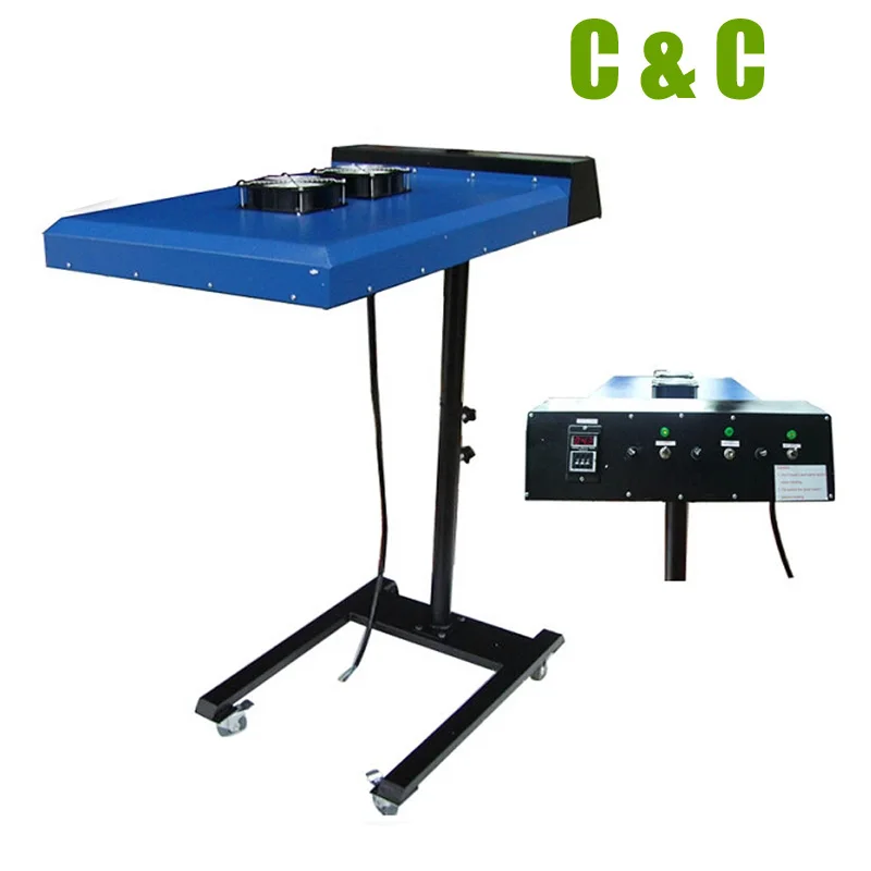 

Top quality IR automatic flash dryer with sensor use for t-shirt cloth screen printing with adjustable stand NO.AP606C 50x60cm