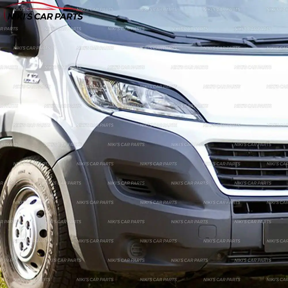 Eyebrows On Headlights Case For Peugeot Boxer 2014-2018 Abs