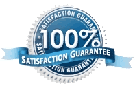 100% satisfaction guarantee