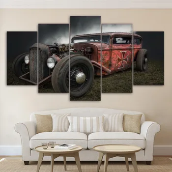 

Canvas Painting spain fc barcelona sports football 5 Pieces Wall Art Painting Wallpapers Poster Print Home Decor
