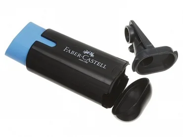 Faber Castel 5177000034 пенал с F. C. 119150 4 шт. твердо мягкие карандаши + 1 f. c. 183703 ластик точилка