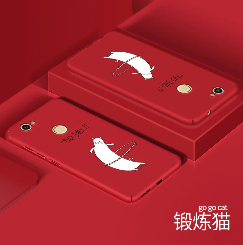 Case Huawei Nova Case PC Hard back Cover for Huawei Nova Cases Nova fundas Sports Cat Deer Fashion q3