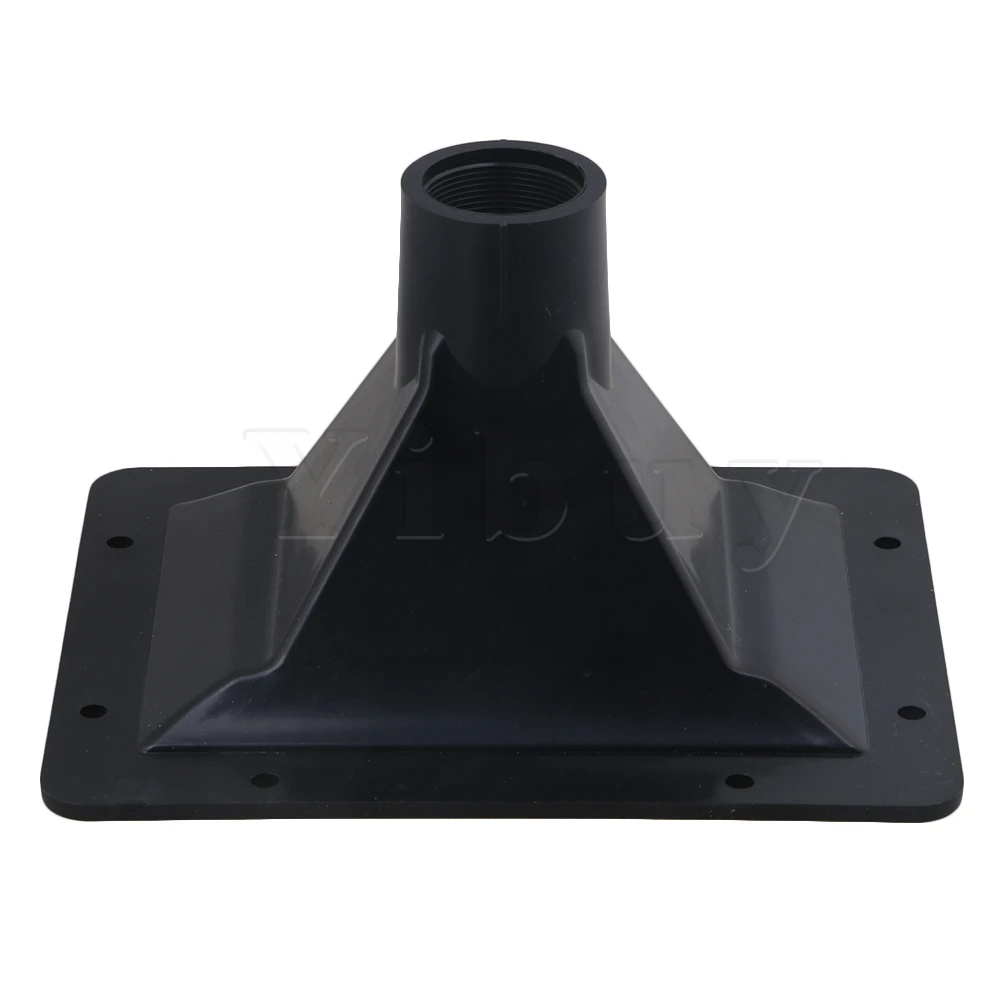 

Yibuy 195x155mm Black ABS Plastic Screw-On Type Constant Directivity Horn Speaker Accessories 35mm Thread