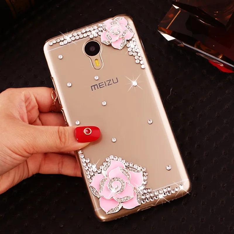 Glitter Bling Rhinestone Case for Meizu 17 16 Plus 16Xs 16T 15 Lite MX5 MX6 U10 U20 Pro 6 6s 7 Plus M15 M5 M6 Note M5c M6s Cover best meizu phone case brand