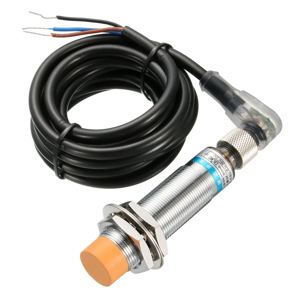 

UXCELL 1PCS 1-8/10/15mm Switch Inductive Proximity Sensor Switches Detector NPN/PNP NO DC 6-36V 300mA 3-Wire Switch Accessories