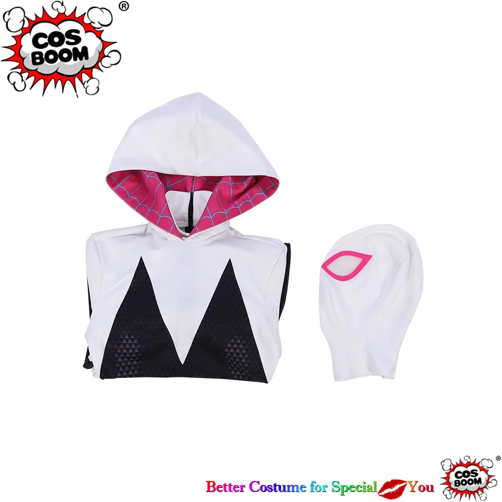 spider-man into the spider-verse spider-woman gwen stacy jumpsuit cosplay costume8