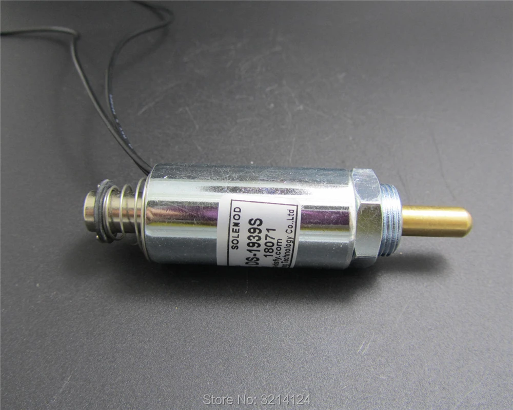 

1pcs Free ShippingDs - 1939s Pusher electromagnet , round pipe, electronic lock, dc24v, stroke 10 mm