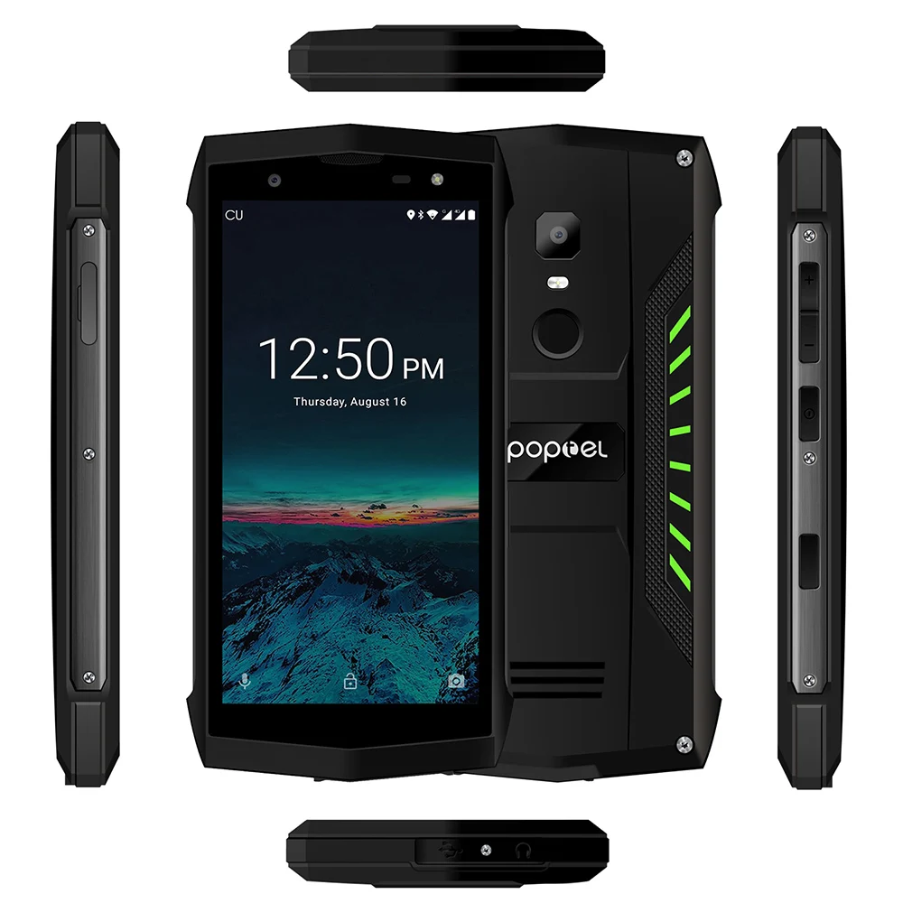 POPTEL P8 смартфон с 5 дюймовым дисплеем процессором MTK6739 ОЗУ 16 ГБ ПЗУ Гб 0 мАч Android