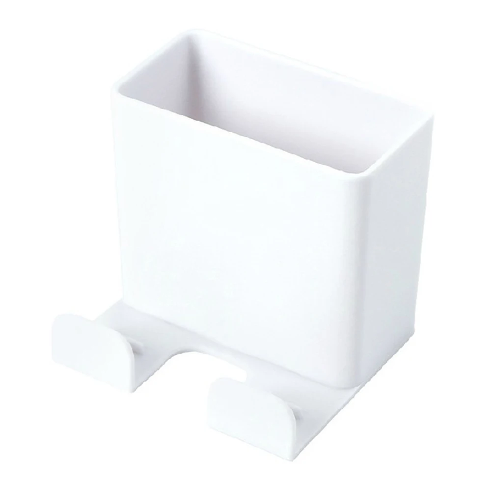 

Remote Storage Storage Rack White 6.6*6.1*6.1 cm Wall-mounted Remote Control Storage Box-1
