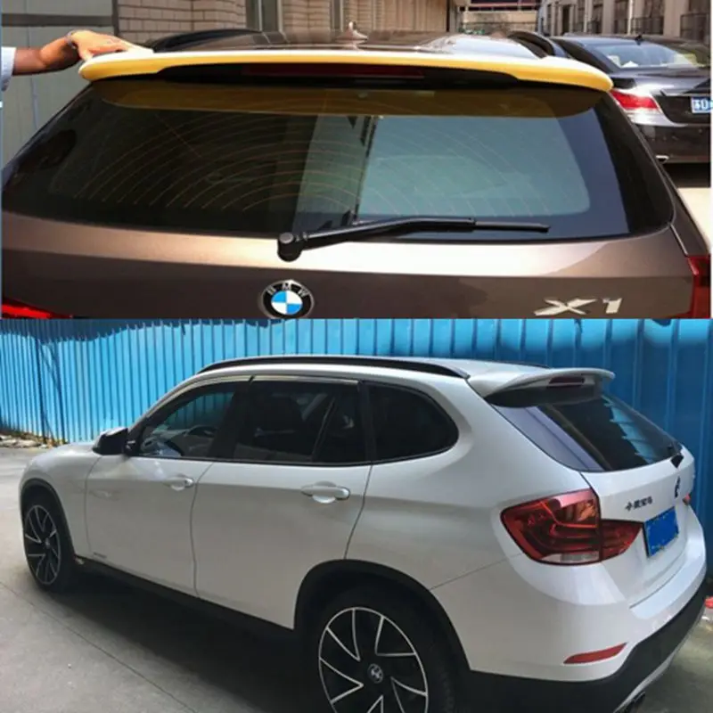 Неокрашенный спойлер из АБС пластика для BMW X1 2011 2012 2013 2014 2015|Спойлеры и крылья| |