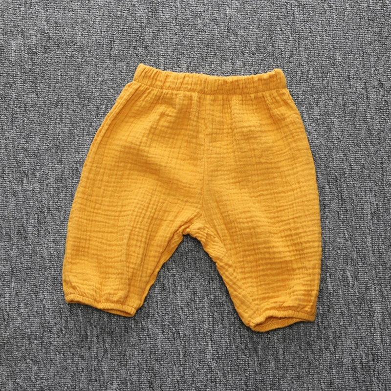 Комплект из дышащих штанов для малышей; весенне-летние хлопковые штаны; Одежда для новорожденных мальчиков; Roupa Bebes; детские брюки для малышей
