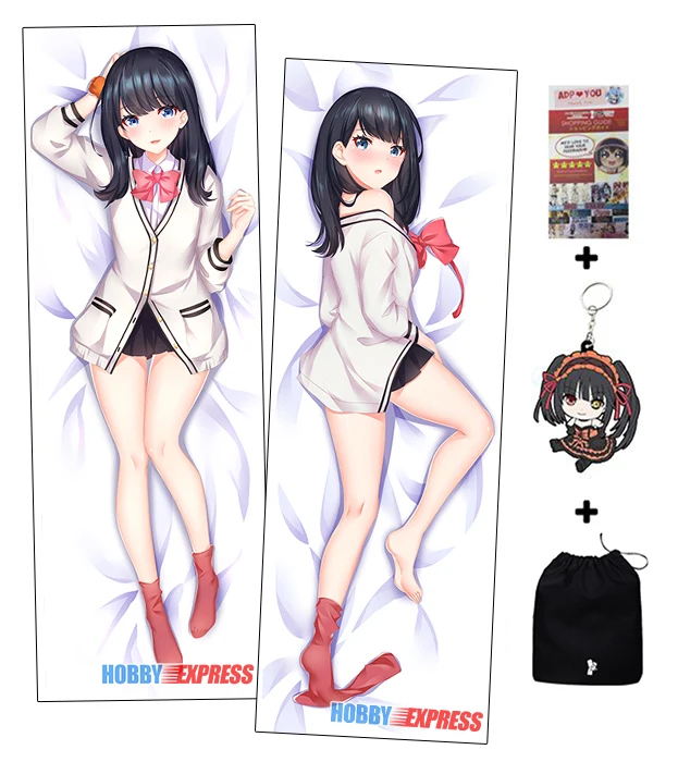 Наволочка для подушки обнимания в японском стиле отаку Waifu от Hobby Express Dakimakura Rikka