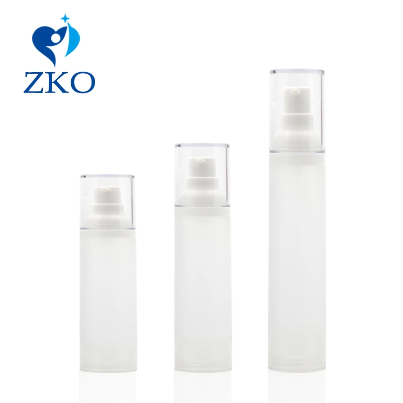 

New! Free shiping 1 pcs Taiwan import 15ml/30ml/50ml airless bottle pump lotion refillable packing bottles, Low price!