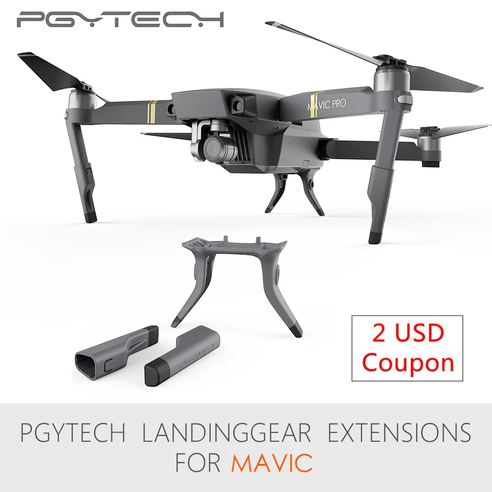

PGYTECH Extended Landing Gear Leg Support Protector Extension Replacement Fit For Mavic Pro drone accessories