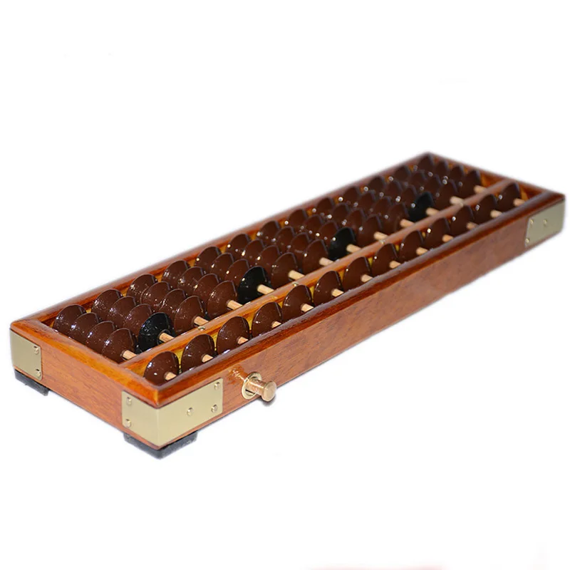 

Japanese Soroban Style Wooden Width 7.8cm/ 3.07 inch Ancient Calculator