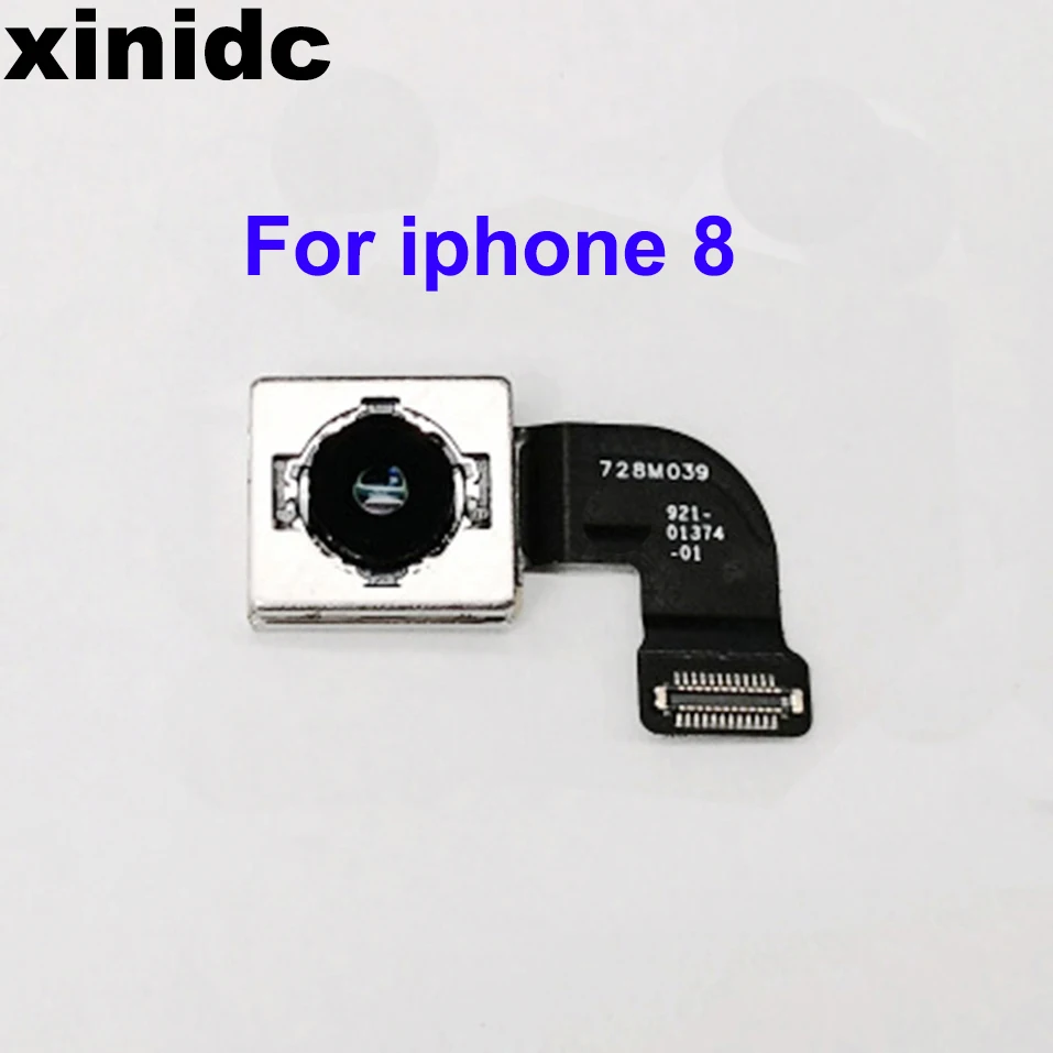 Xinidc задняя камера для iPhone 7 7Plus 8 8Plus X XS MAS XR задняя камера с гибкий кабель, сменные детали