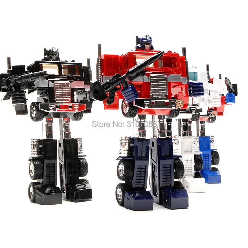 

G1 Transformation OP Commander With Container Metal Header Five Color KO Classic Version Collection Action Figure Toys