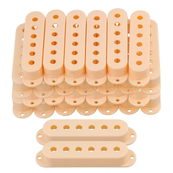 

Yibuy Cream Single Coil Pickup Covers for Electric Guitar 50/52/52mm