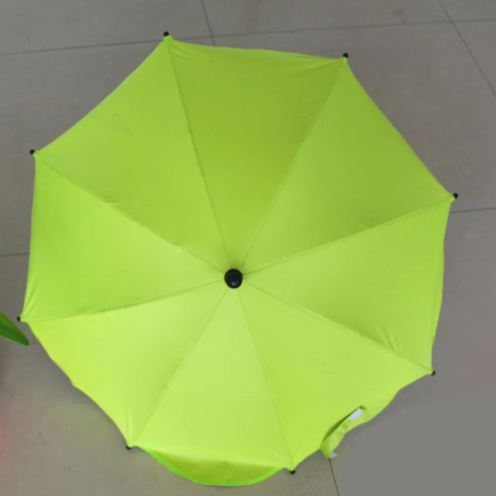 Зонтиков для коляски Регулируемый Детские коляски Солнцезащитная шторка для автомобиля с роликовым механизмом зонтик с зажимом Аксессуары для колясок детская коляска тенты держатель - Цвет: PJ3293G