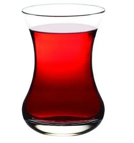 Clear 170ml Pasabahce Heybeli Tea Glass Set Set of 6
