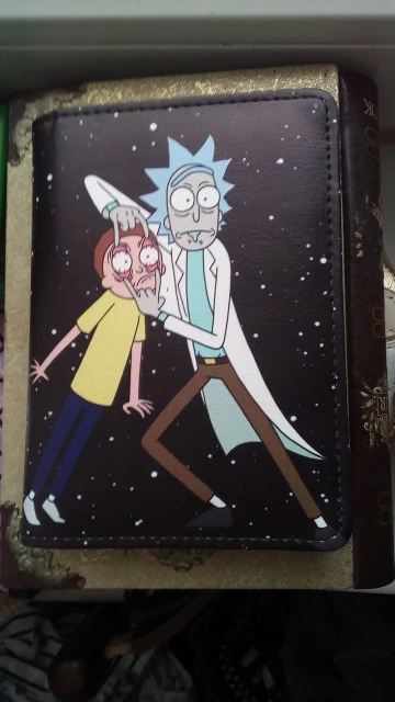 4 styles Advanture Rick and morty Passport Cover Pickle rick PU Leather Travel Passport Holder Case Card ID protective folder photo review