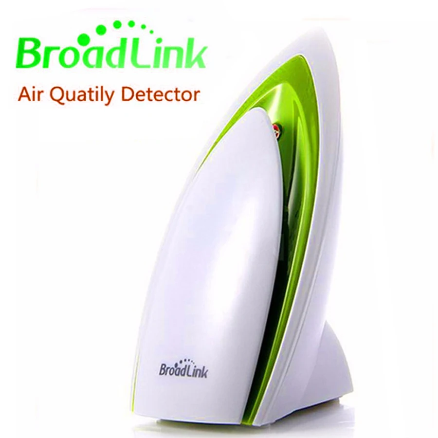 

Broadlink E-Air Air Quality Detector Filter Testing Air Humidity PM2.5 Remote Control by WIFI/Infrared Home Automation System