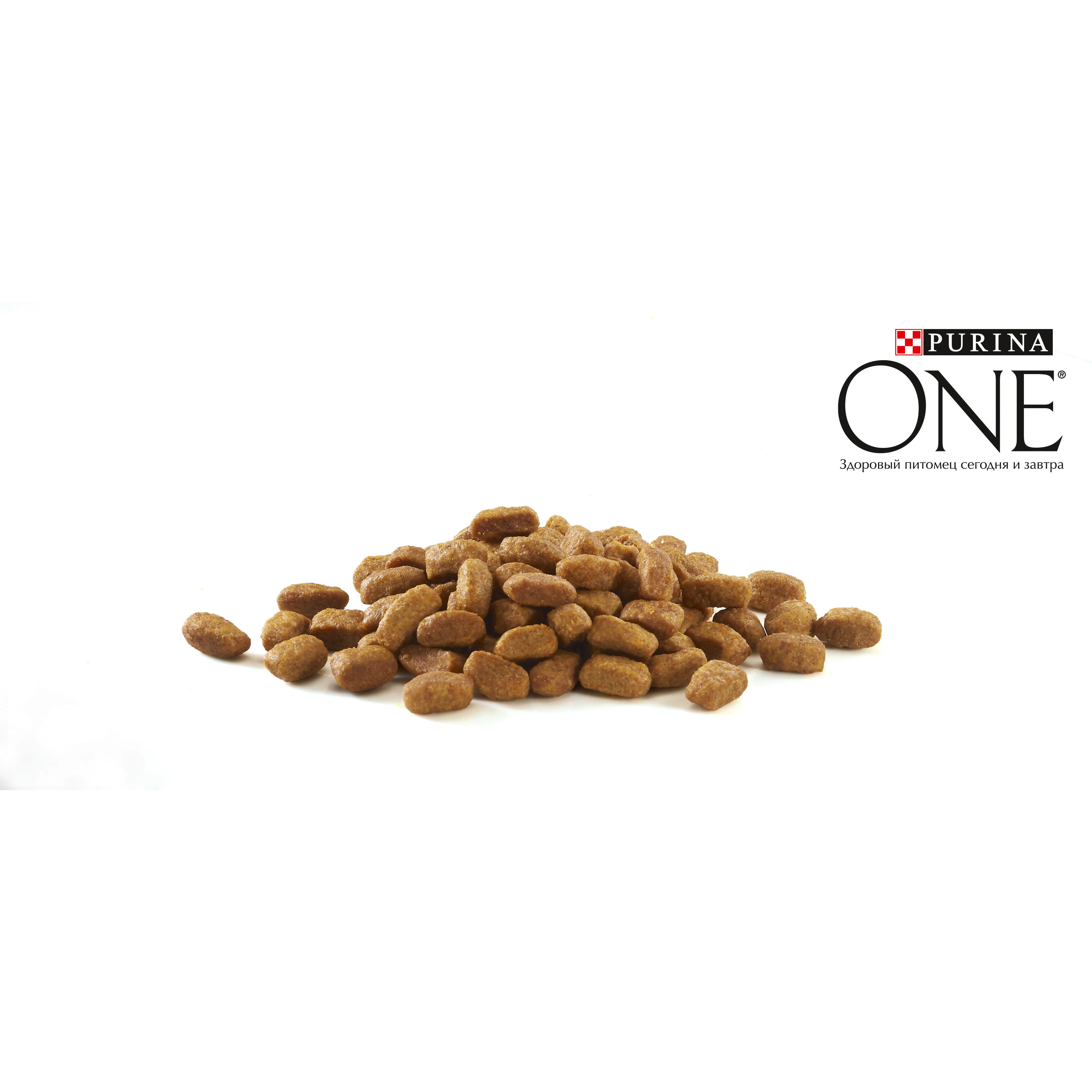 Сухой корм Purina ONE для стерилизованных кошек и котов с говядиной и пшеницей, Пакет, 3 кг