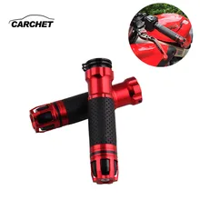 CARCHET 7/8 дюймов(22 мм) универсальные ручки для мотоцикла, подходят для большинства мотоциклов, полые ручки для Yamaha