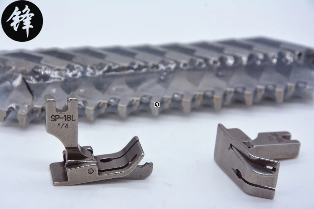 

Footer line presser foot ribs presser foot size of 1/4 1/8 1-16 or other size Flat carriage sewing machine parts steel sp-18